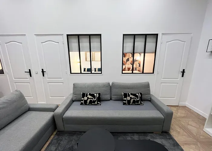 Urban Flat 66 - Pretty 3 Bedroom In Apartamento Paris